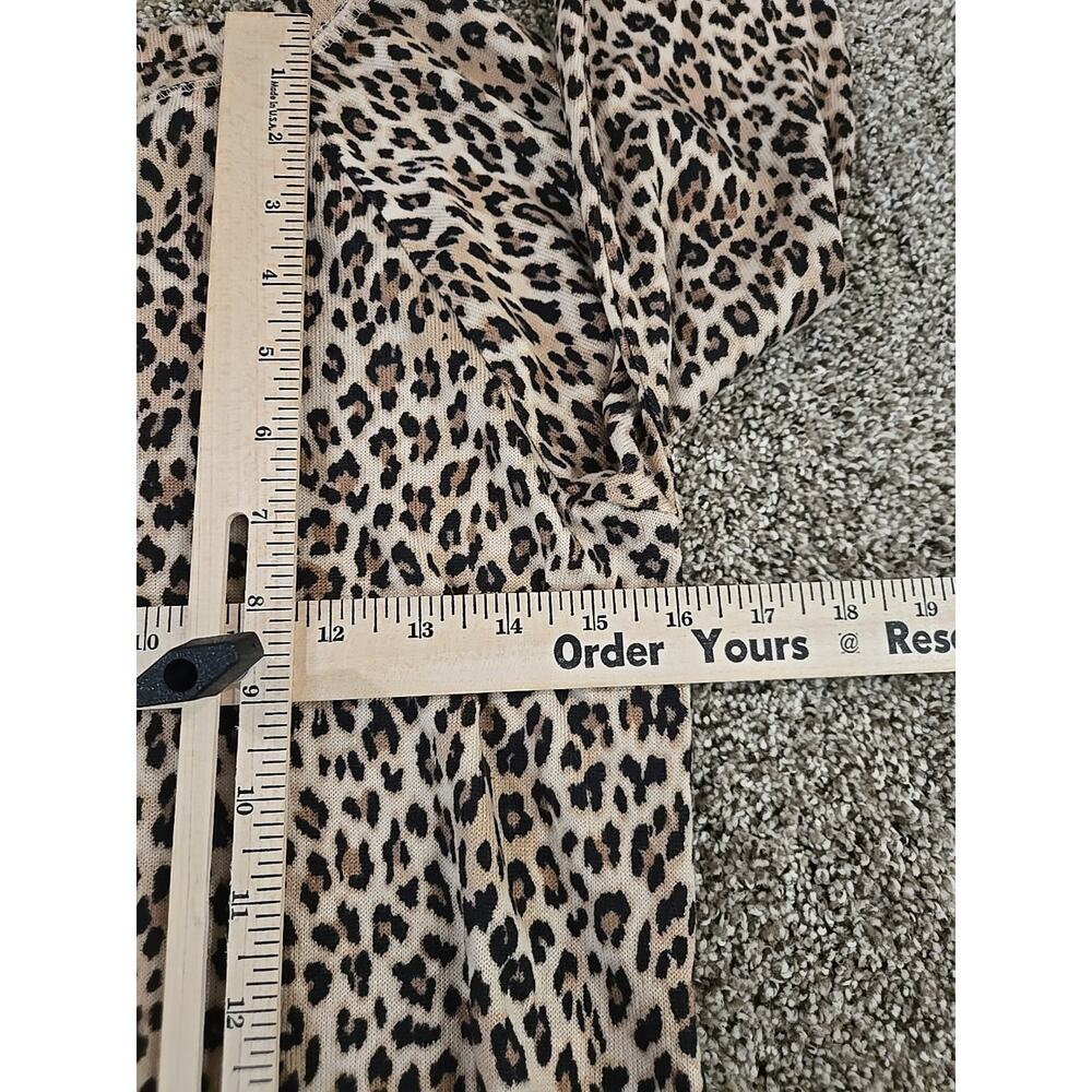 Juicy Couture Leopard Print Sleepwear Set Womans Sz Sm Safari Indie Sleaze Y2K - Picture 10 of 16